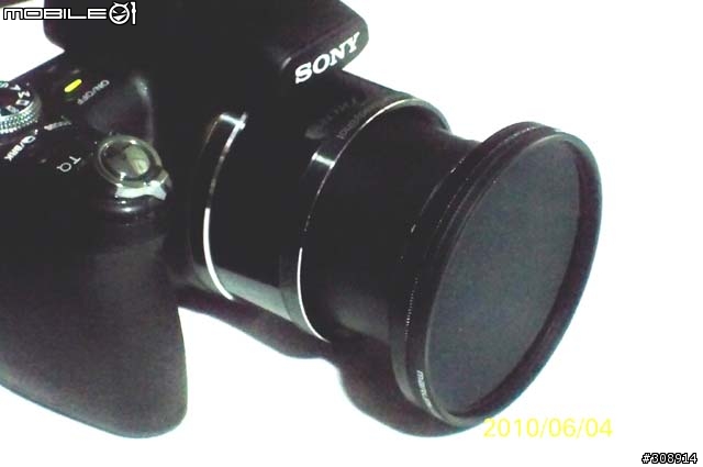 幫 SONY HX-1 DIY簡易濾鏡套筒