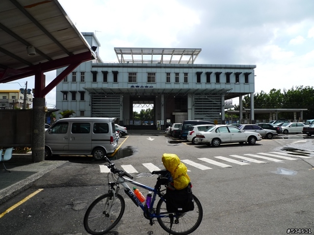 (車站收集) 35度C天空下的藍色區間車 *單車環島*