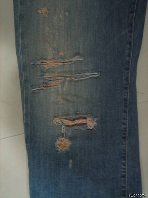 ((分享收藏))abercrombie&fitch 早期手工牛仔褲 圖多
