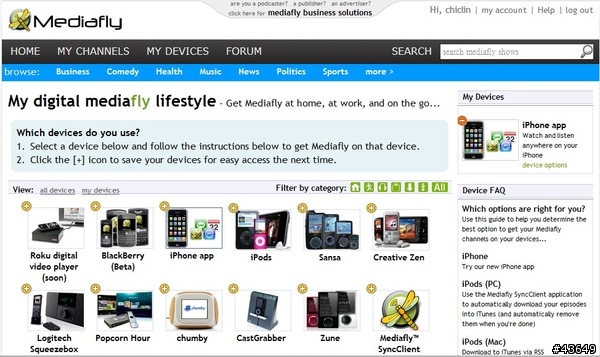 Mediafly - 不用透過iTunes也能訂閱管理Podcasts