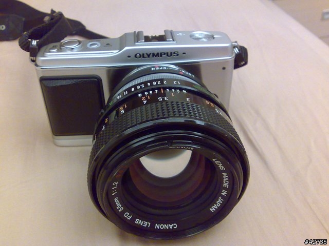 我今天也E-P1了 點心世界 Leica Summicron-M 50mm F2 手動對焦之 Info Info Info Info (原 FD 55mm F1.2)