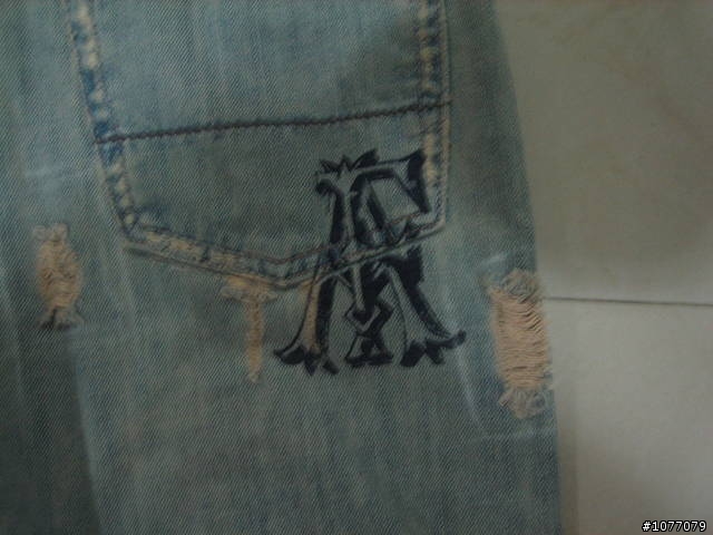 ((分享收藏))abercrombie&fitch 早期手工牛仔褲 圖多