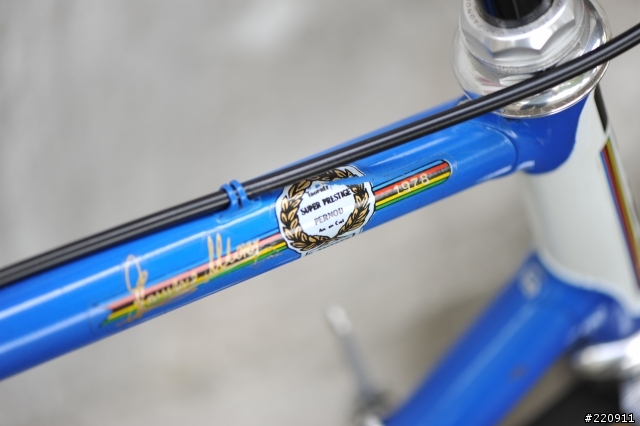 夏日炎炎,義系老鋼管-1985 Francesco Moser 曬太陽囉!