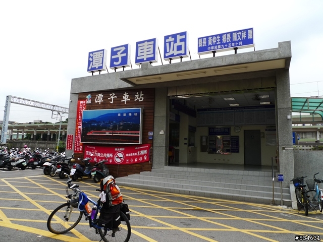 (車站收集) 35度C天空下的藍色區間車 *單車環島*
