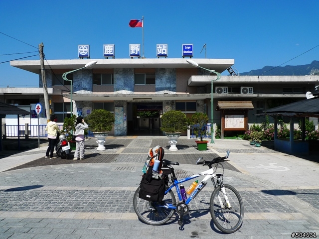(車站收集) 35度C天空下的藍色區間車 *單車環島*