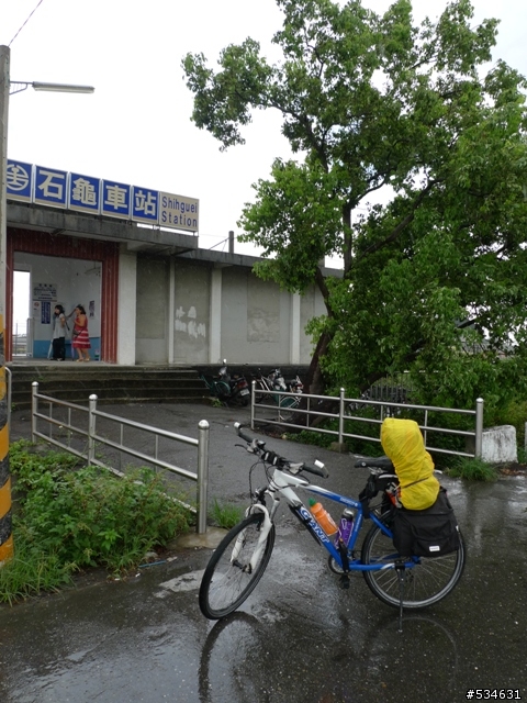 (車站收集) 35度C天空下的藍色區間車 *單車環島*