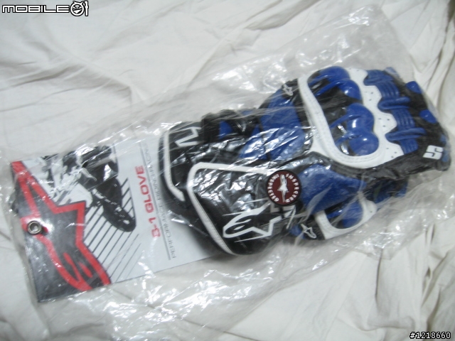 開箱文 alpinestars 頂級 短手套 S1
