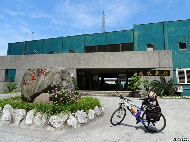 (車站收集) 35度C天空下的藍色區間車 *單車環島*
