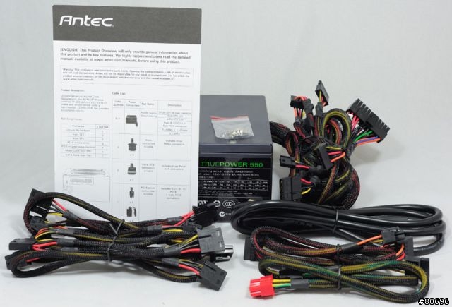 Antec TRUEPOWER New系列半模組化電源供應器簡介及測試