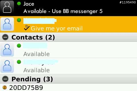 BB Messenger 5.0 發表囉....(OTA 下載更新)