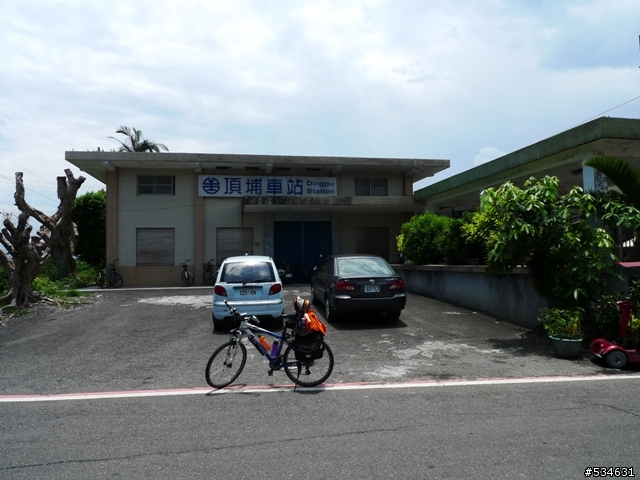 (車站收集) 35度C天空下的藍色區間車 *單車環島*