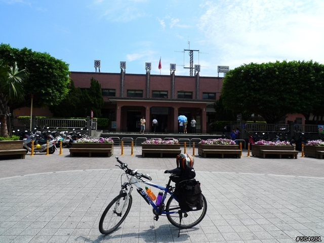 (車站收集) 35度C天空下的藍色區間車 *單車環島*
