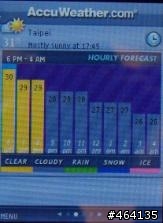AccuWeather 為 S60 帶來"噗摟"的天氣預測 - 比NOKIA官方所附的行動天氣更好用的widget