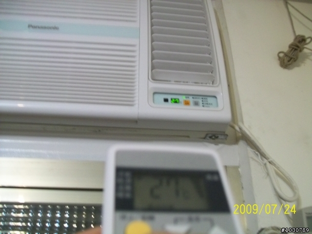 國際牌Panasonic窗型變頻CW-A25HA2耗電測量