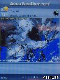 AccuWeather 為 S60 帶來"噗摟"的天氣預測 - 比NOKIA官方所附的行動天氣更好用的widget
