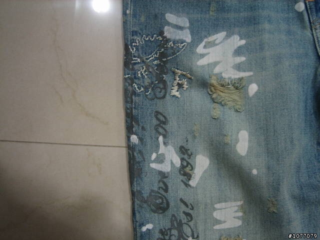 ((分享收藏))abercrombie&fitch 早期手工牛仔褲 圖多
