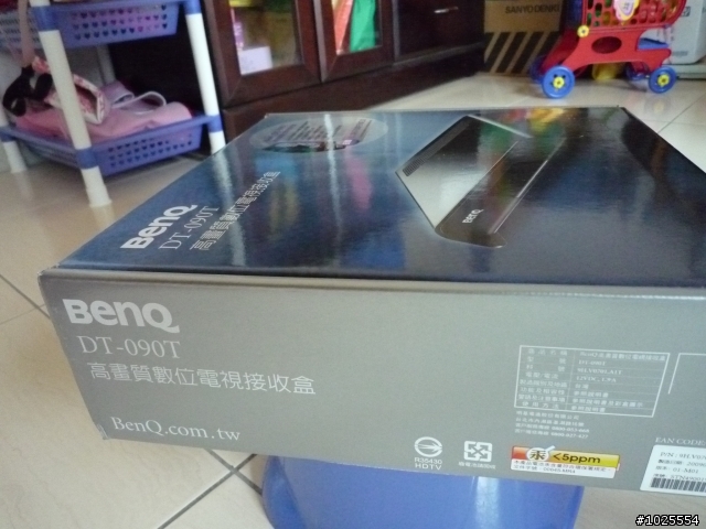 LAG了很久的BENQ DT-090T 高畫質數位電視盒 緊急開箱