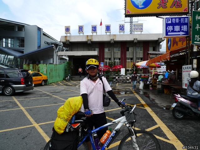 (車站收集) 35度C天空下的藍色區間車 *單車環島*