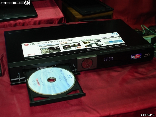藍光播放機新可能性 LG BD370 新機開箱實測