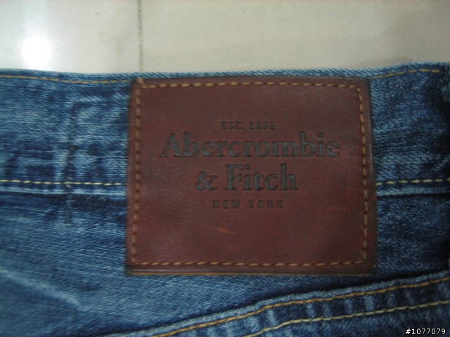 ((分享收藏))abercrombie&fitch 早期手工牛仔褲 圖多