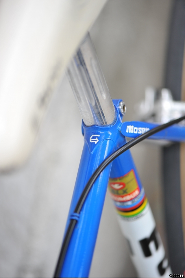 夏日炎炎,義系老鋼管-1985 Francesco Moser 曬太陽囉!