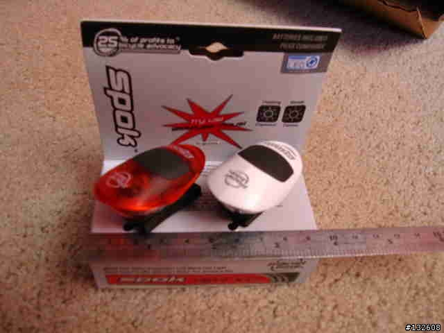 不專業開箱文--Planet bike Spok light set
