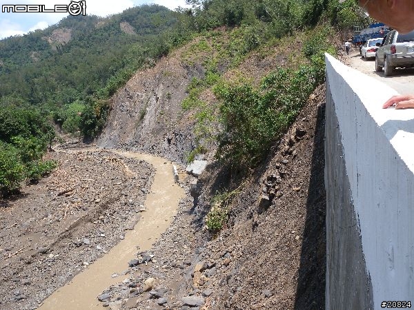 高雄茂林六龜災區道路狀況實景
