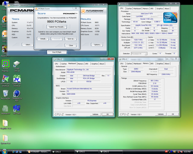 GIGABYTE P55-UD3R 不專業效能測試文