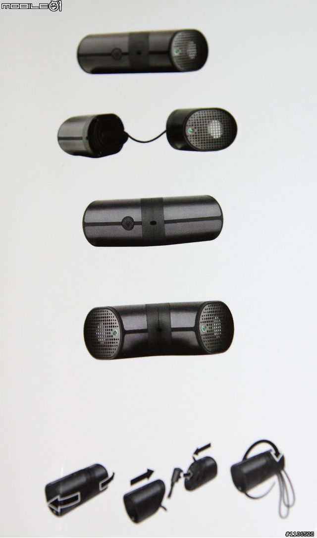 很好用的攜帶式喇叭-SonyEricsson MPS-100