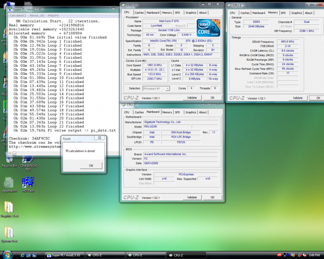 GIGABYTE P55-UD3R 不專業效能測試文