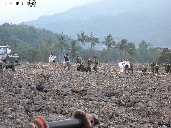 高雄茂林六龜災區道路狀況實景