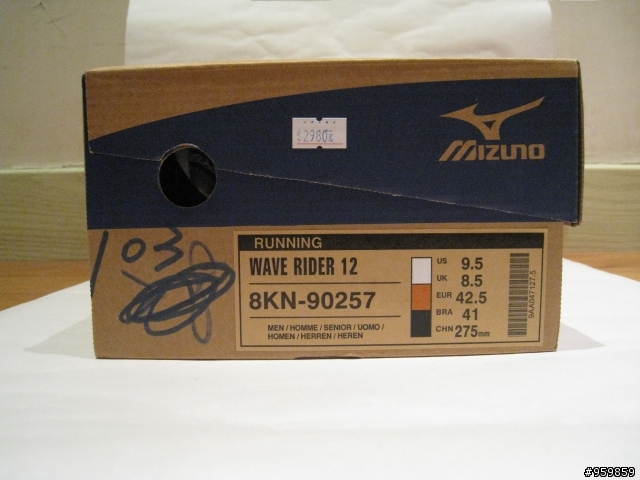 開箱;MIZUNO waverider12 慢跑鞋分享