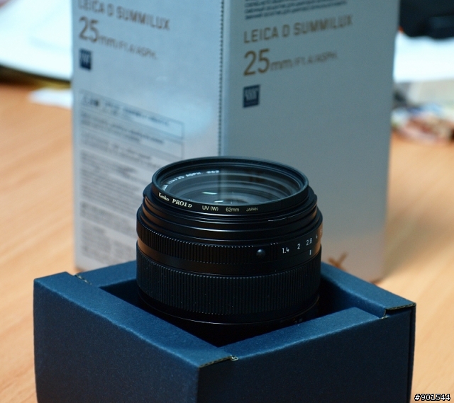 Panasonic LEICA D SUMMILUX 25mm/F1.4/ASPH 入手