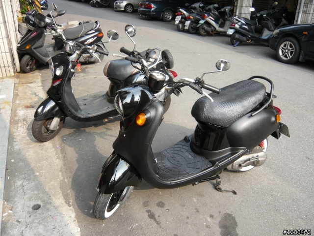 YAMAHA 10年老車 VINO 50 大變身 二代車頭加全皮革