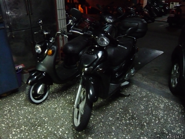 YAMAHA 10年老車 VINO 50 大變身 二代車頭加全皮革