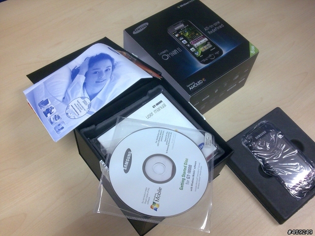 SAMSUNG OMNIA II GT-I8000 新加坡開箱