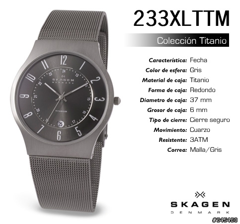 來自丹麥的北歐極簡風格SKAGEN 233XLTTM & XSTTM