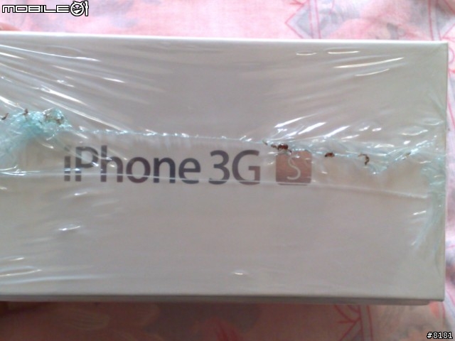 馬來西亞無約無鎖iPhone 3GS + SGP ultra thin + art 開箱記