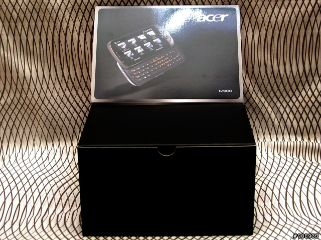 【開箱】遲來的敗家 - Acer M900 3.5G『指紋辨識』滑蓋觸控手機