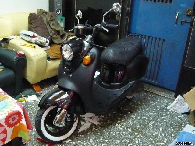 YAMAHA 10年老車 VINO 50 大變身 二代車頭加全皮革