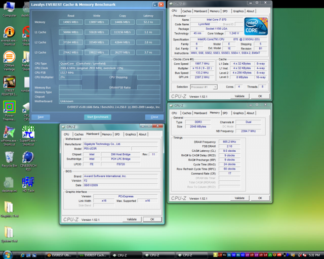 GIGABYTE P55-UD3R 不專業效能測試文