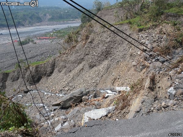 高雄茂林六龜災區道路狀況實景