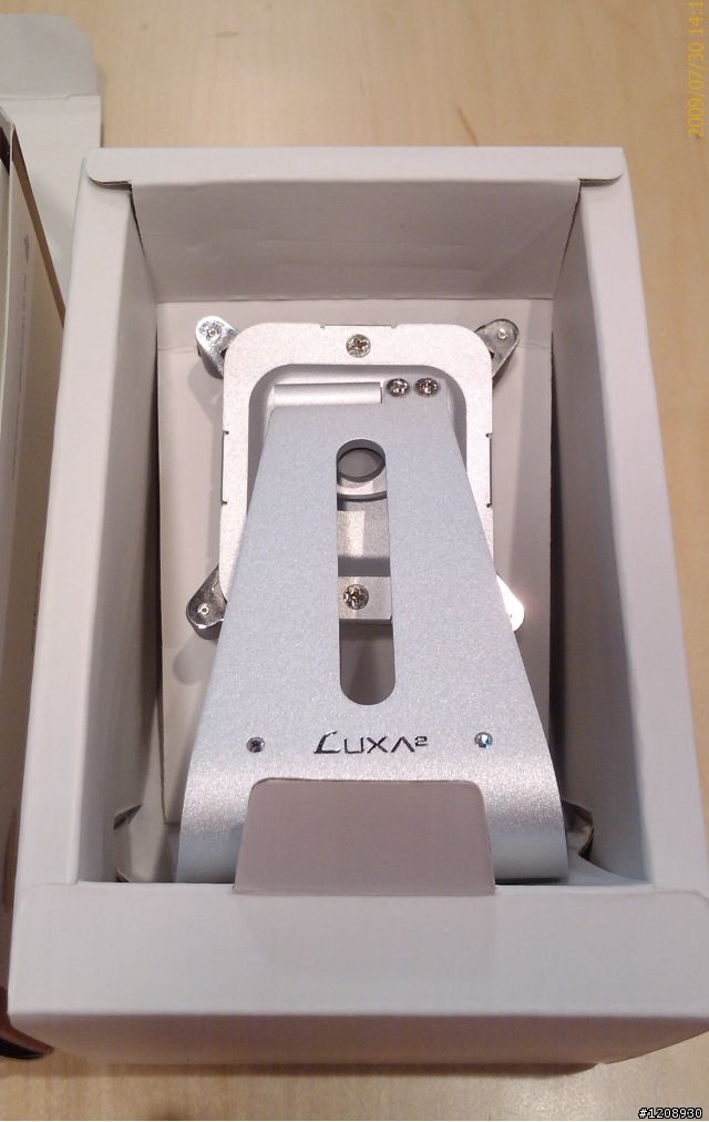 『開箱文』六爪怪iPhone手機架 Luxa2 H1-Touch