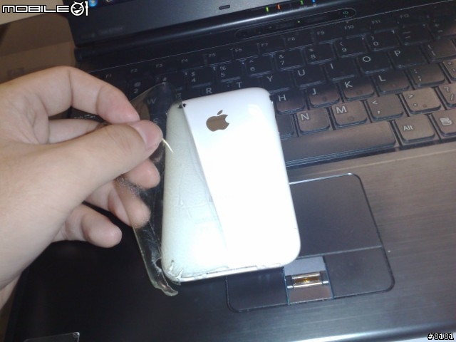 馬來西亞無約無鎖iPhone 3GS + SGP ultra thin + art 開箱記