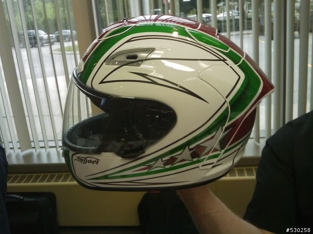 Shoei X-12 彩繪帽出爐了! (看來帽子的外型確定了)