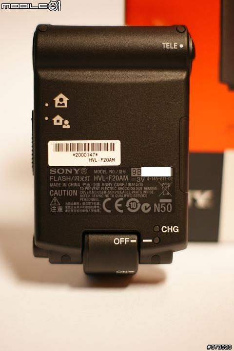 【開箱】SONY HVL-F20AM 小閃燈
