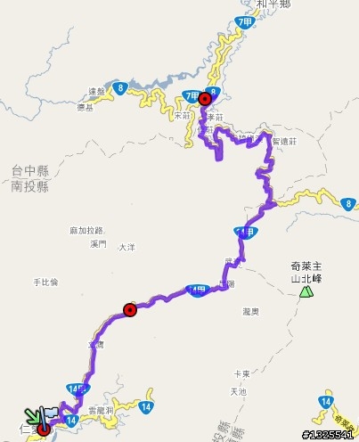 武嶺-梨山-太平山單車獨行-(上)
