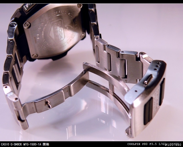 生日禮物 CASIO G-SHOCK MTG-1500-1A 開箱分享