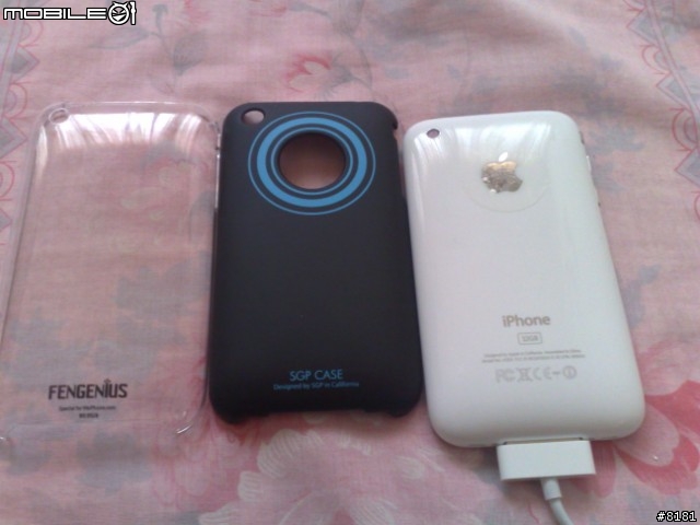馬來西亞無約無鎖iPhone 3GS + SGP ultra thin + art 開箱記