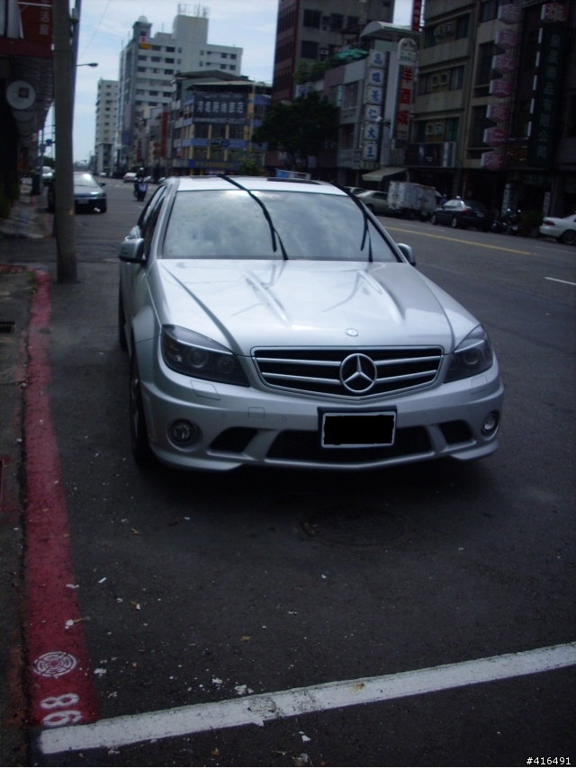 高雄街拍-Mercedes-Benz C63 ///AMG 當街活逮